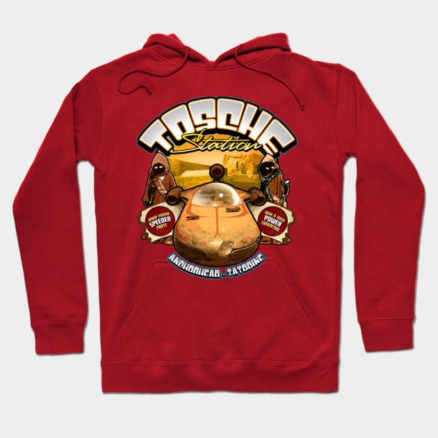 Tosche Station - Anchorhead Hoodie by Sandtraders